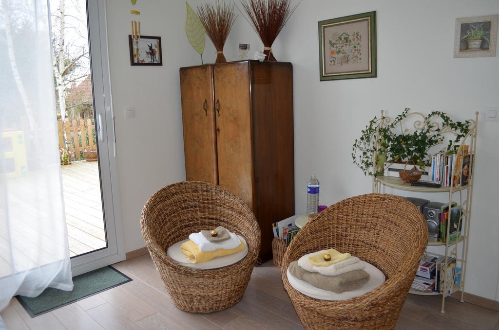 Bed and Breakfast Couette Et Cafe Creme Le Coudray Habitación foto